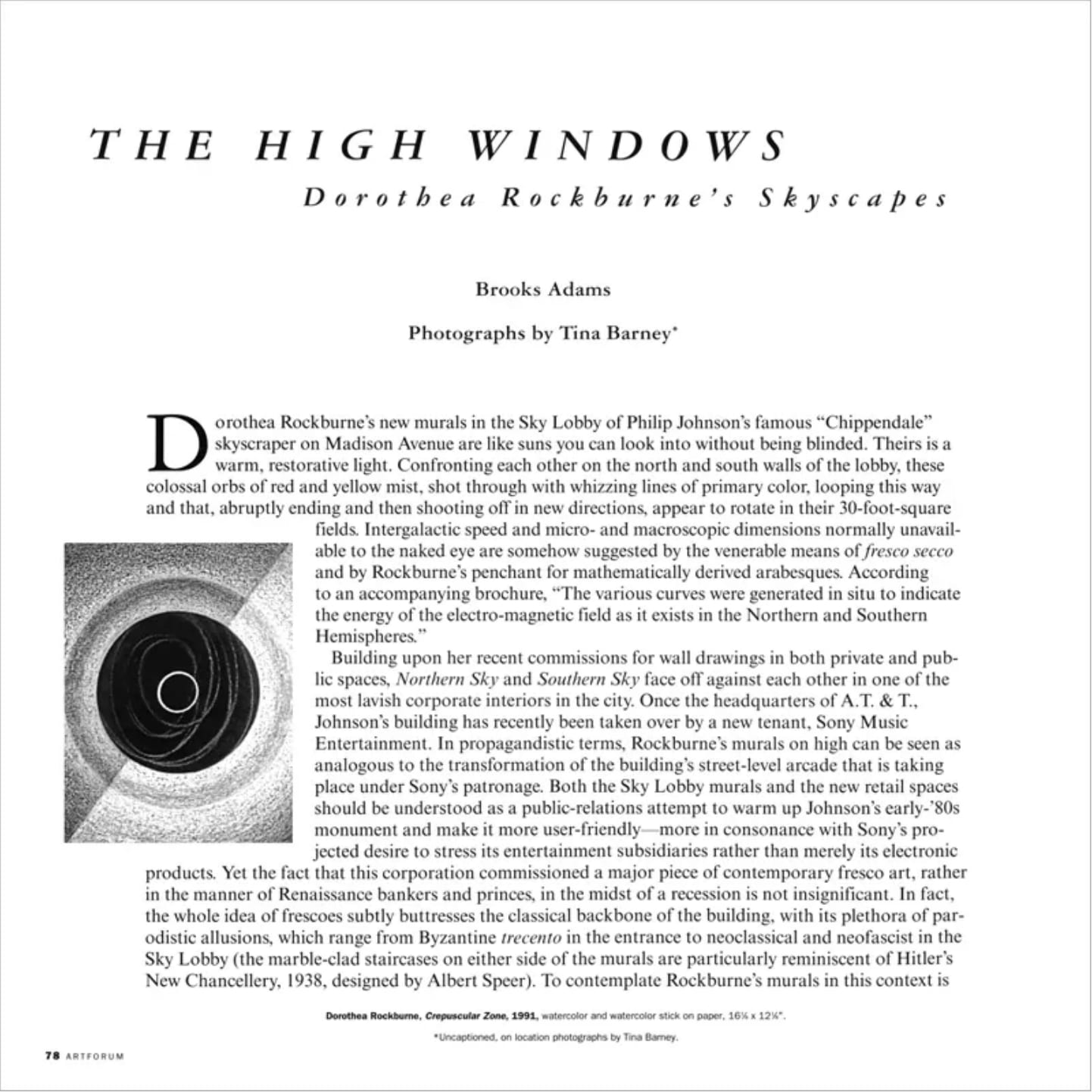 Dorothea Rockburne, (i) Northern Sky; (ii) Southern Sky, 1992