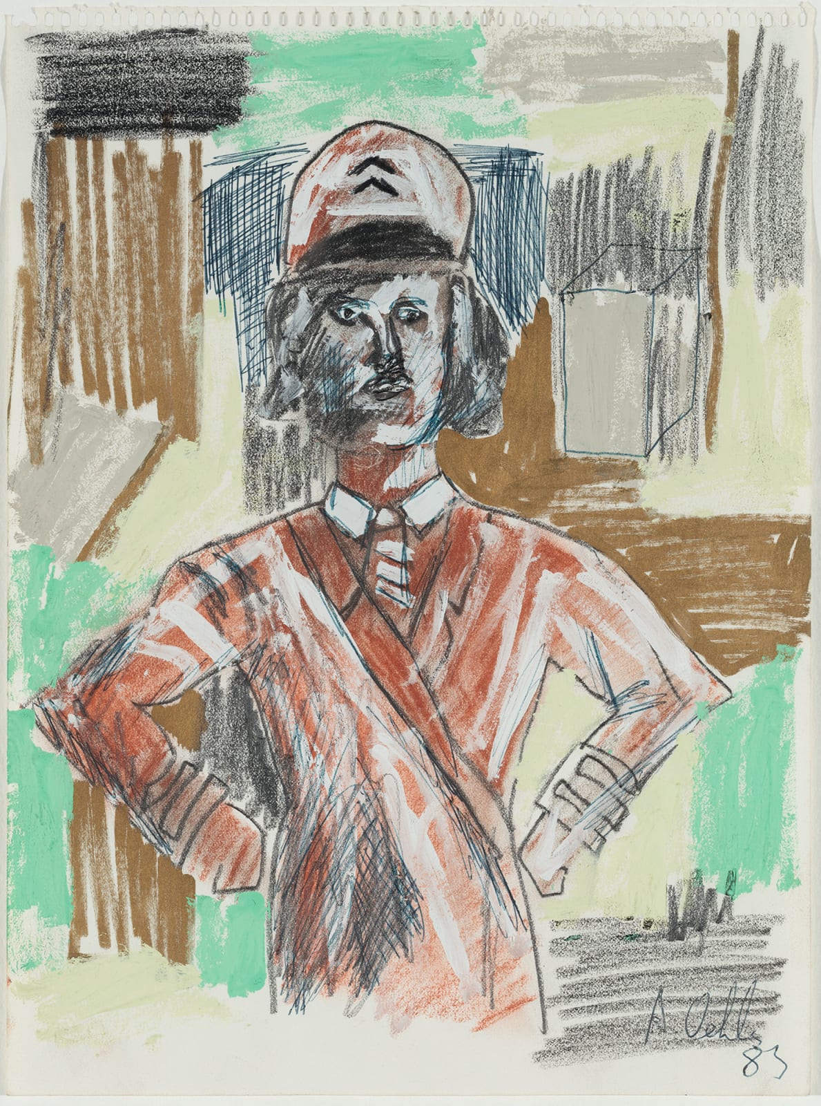Albert Oehlen, Untitled, 1983