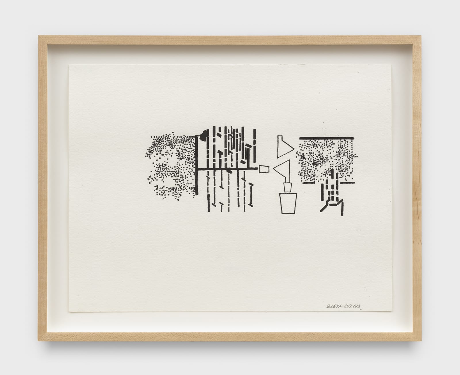 Barry Le Va, Silent Diagrams, 2012 - 2013