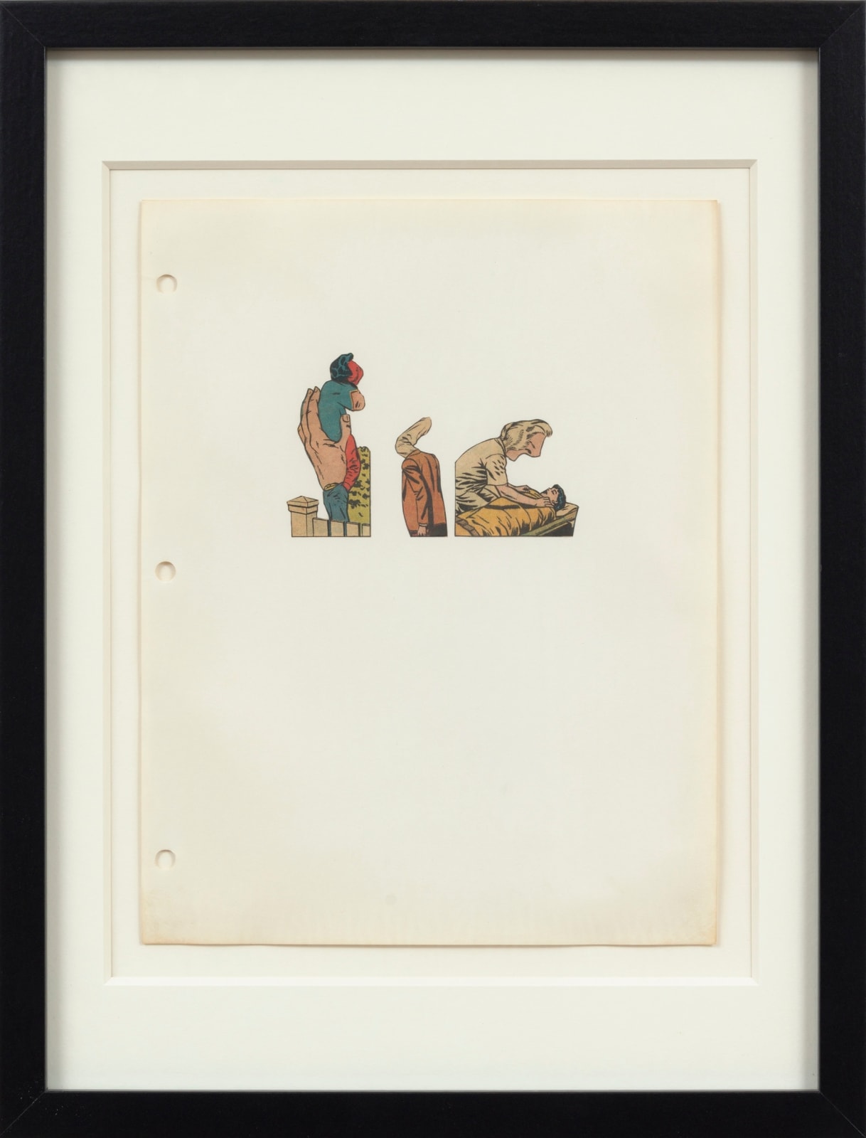Ray Yoshida, Untitled (Comic Book Specimen Series), c. 1969