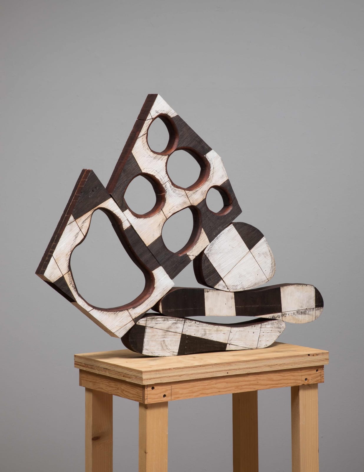 Mel Kendrick, 6 Holes, 2017