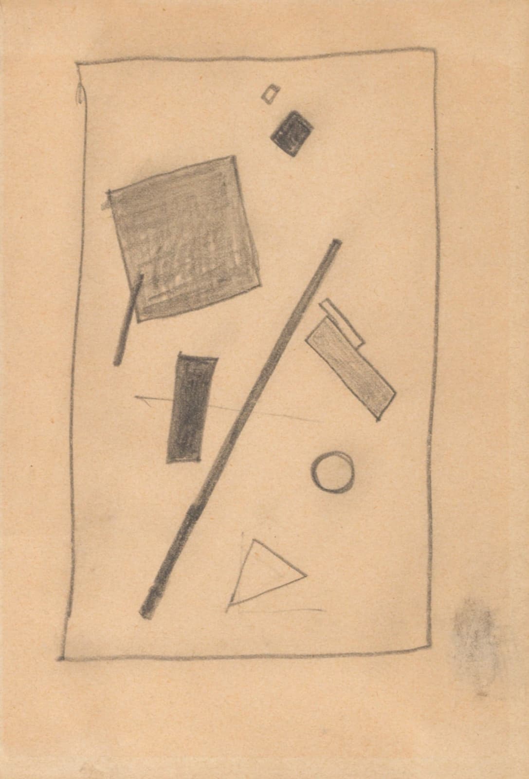 Kasimir Malevich, Suprematist Composition, c. 1915