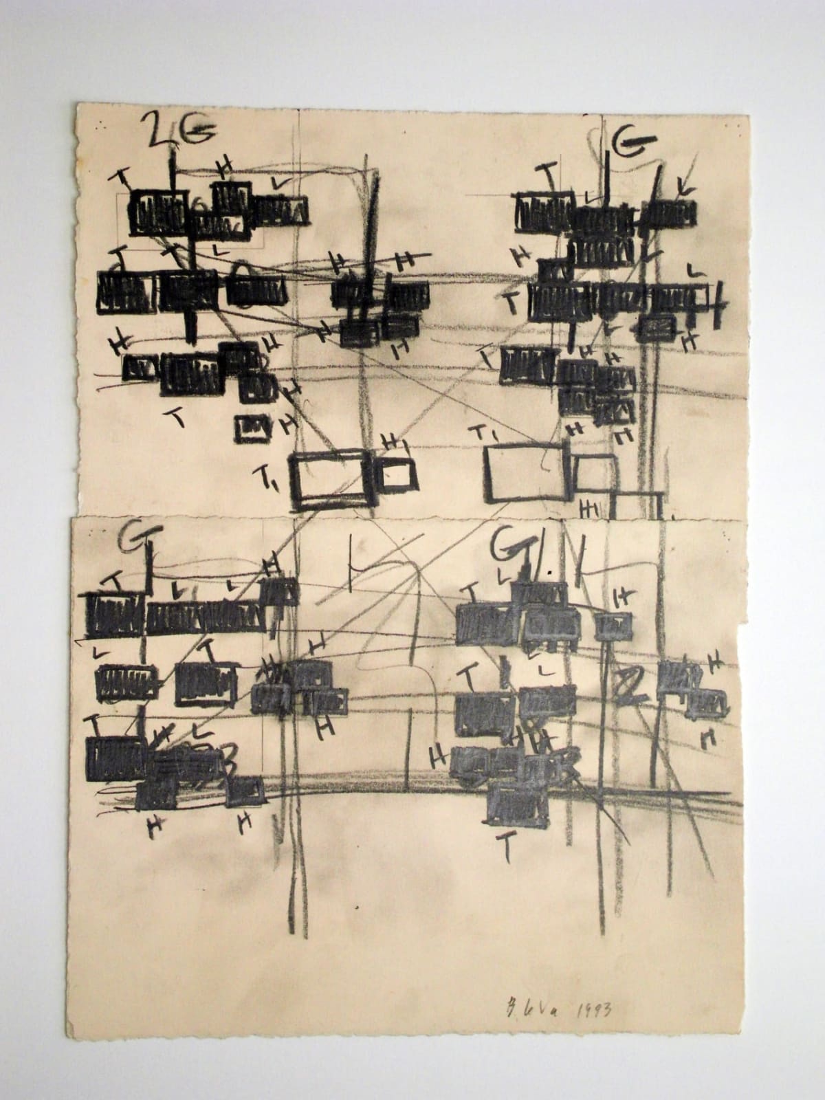 Barry Le Va, Untitled, 1993