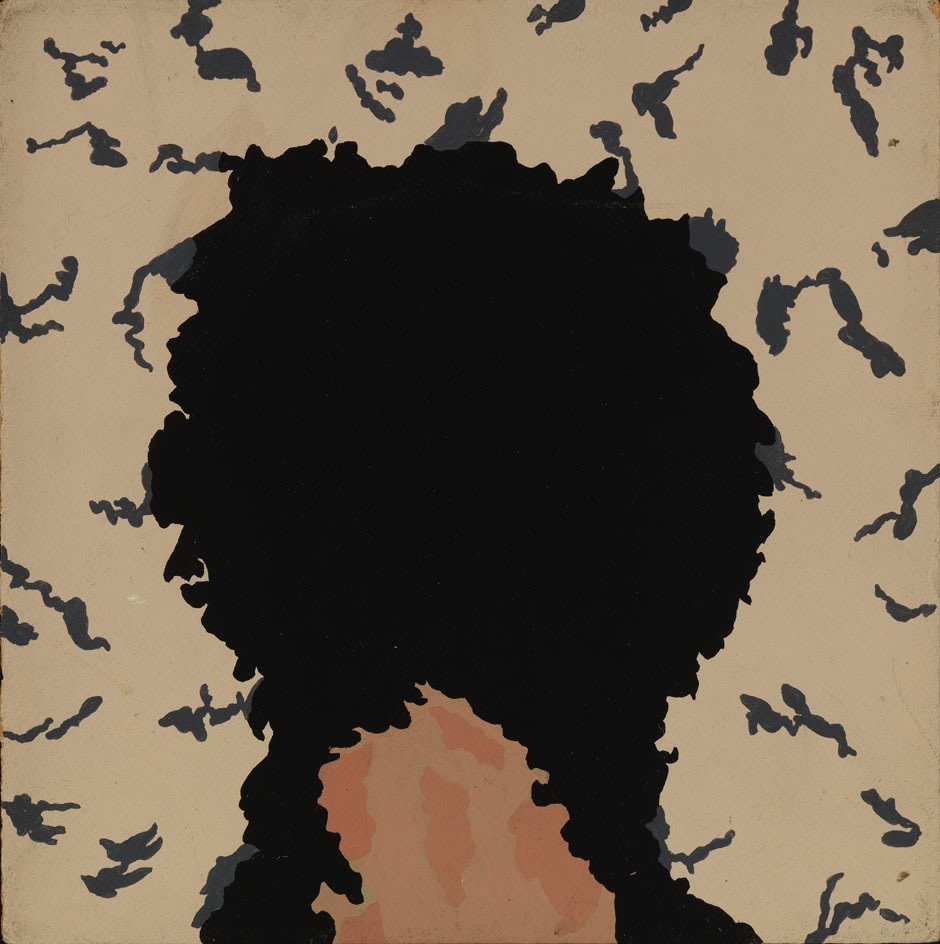Christina Ramberg, Untitled (back of head), 1968