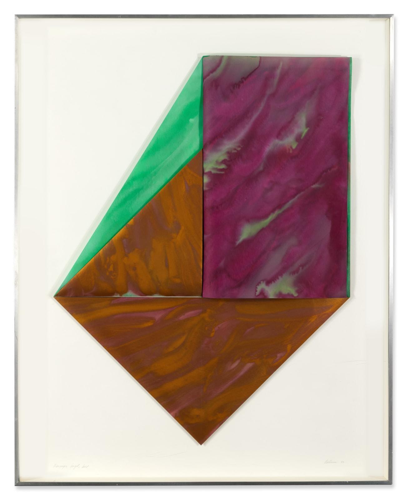 Dorothea Rockburne, Messenger Angel, Uriel, 1982