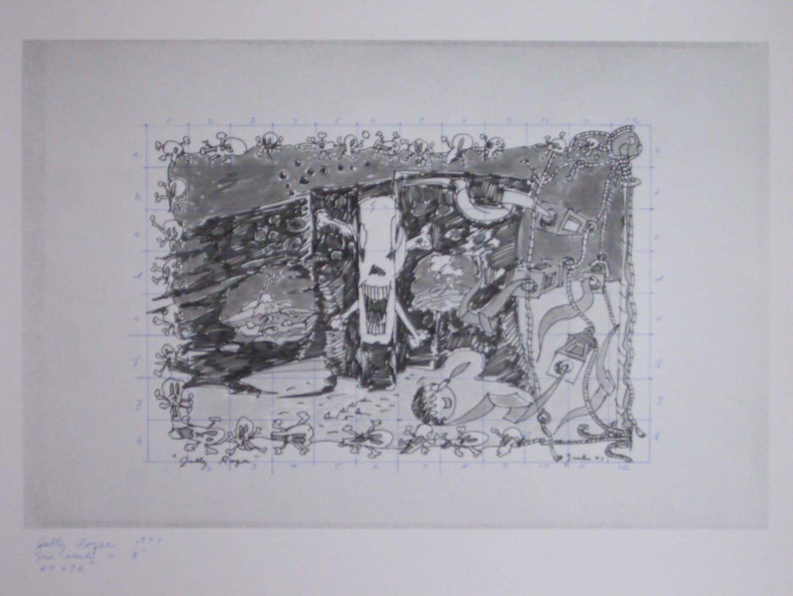 Joe Zucker, Study for Jolly Roger, 1977