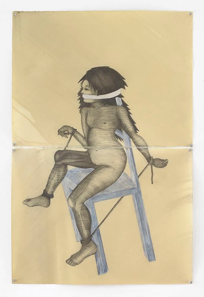 Sandra Vásquez de la Horra, Señorita Amordazada (The Gagged Lady), 2017