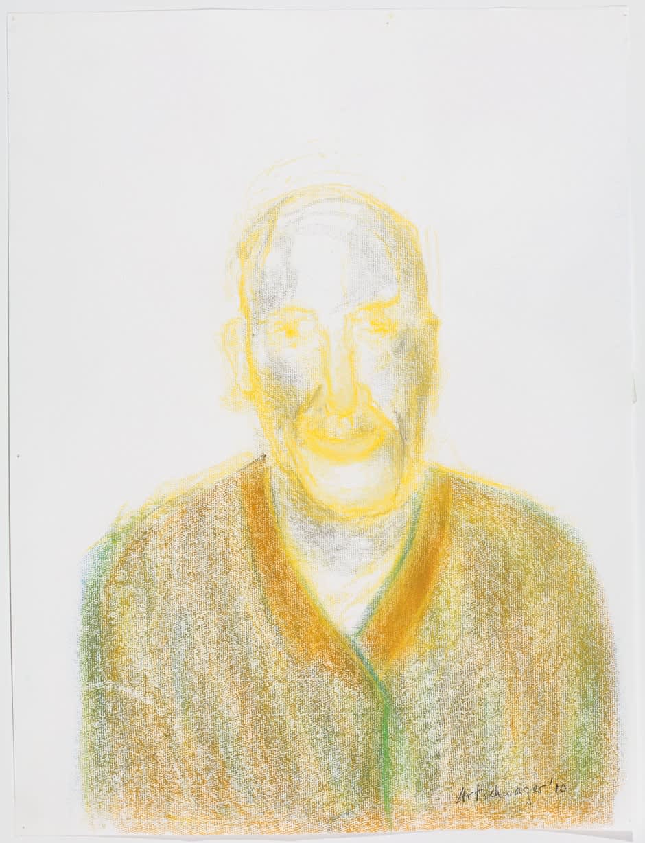 Richard Artschwager, Yellow Self Portrait, 2010