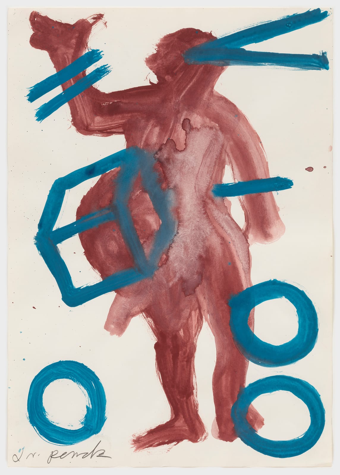 A.R. Penck, Untitled, 1978