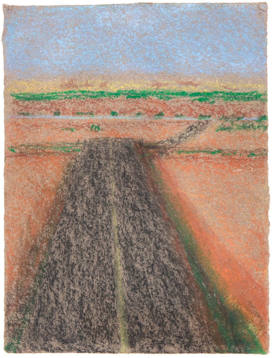 Richard Artschwager, Vertical Landscape with Road, 2010