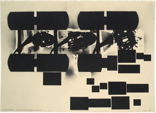 Barry Le Va, Munich. Africa-Masks. Matrixes. Burials. Bunkers, 1993