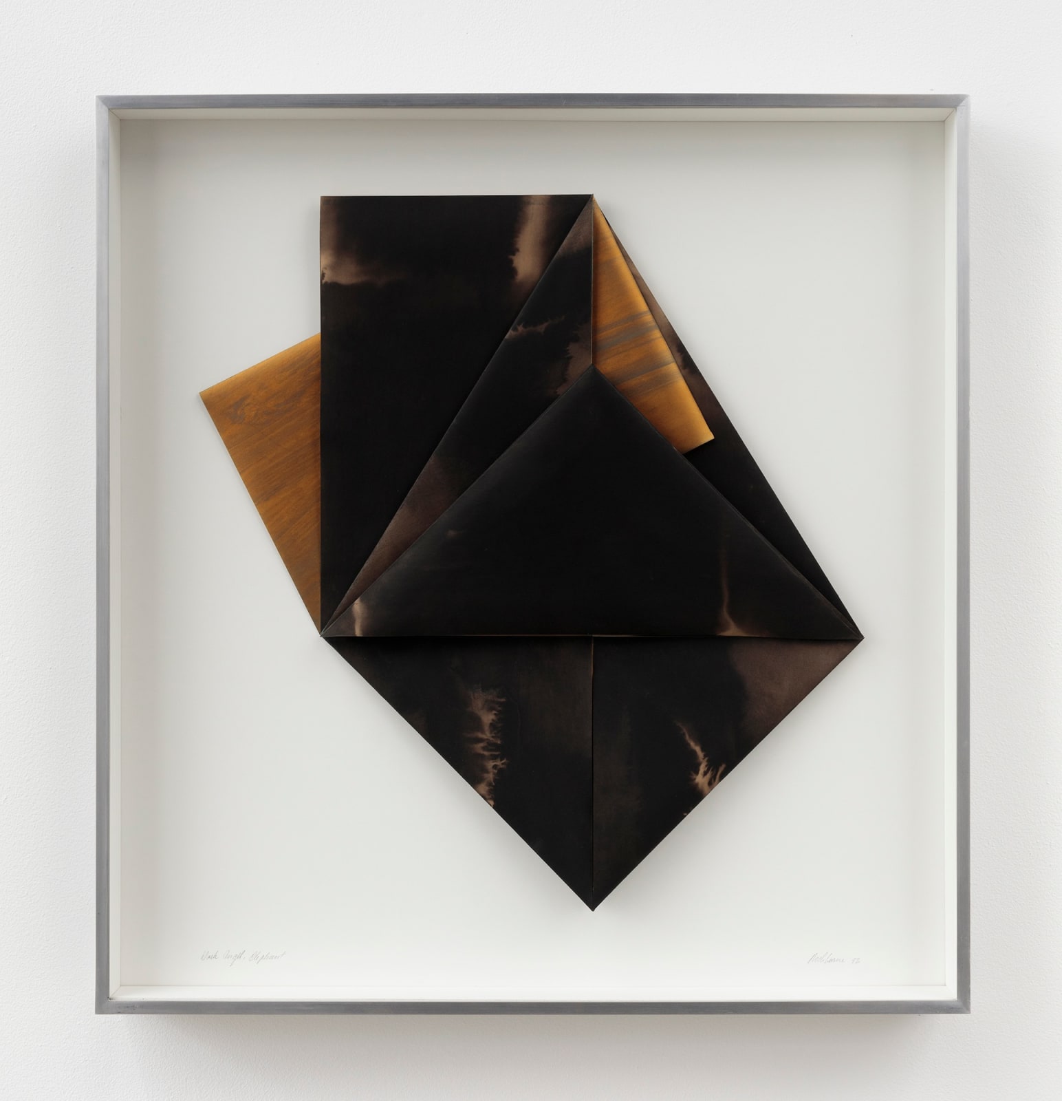 Dorothea Rockburne, Dark Angel: Elephant, 1982