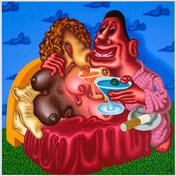 Peter Saul, Viva la Difference, 2008