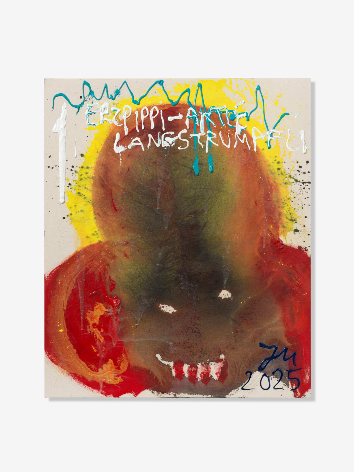 Jonathan Meese, MISS FEUERPIPPI LANGKUNST!, 2025