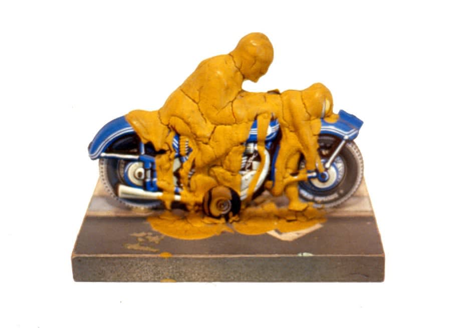 Dieter Roth, Motorradfahrer (Motorcyclist), 1969