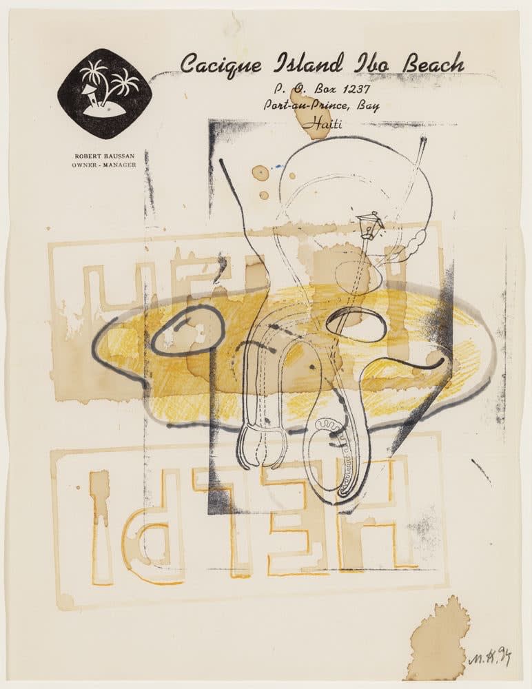 Martin Kippenberger, Untitled (Cacique Island Ibo Beach), 1994