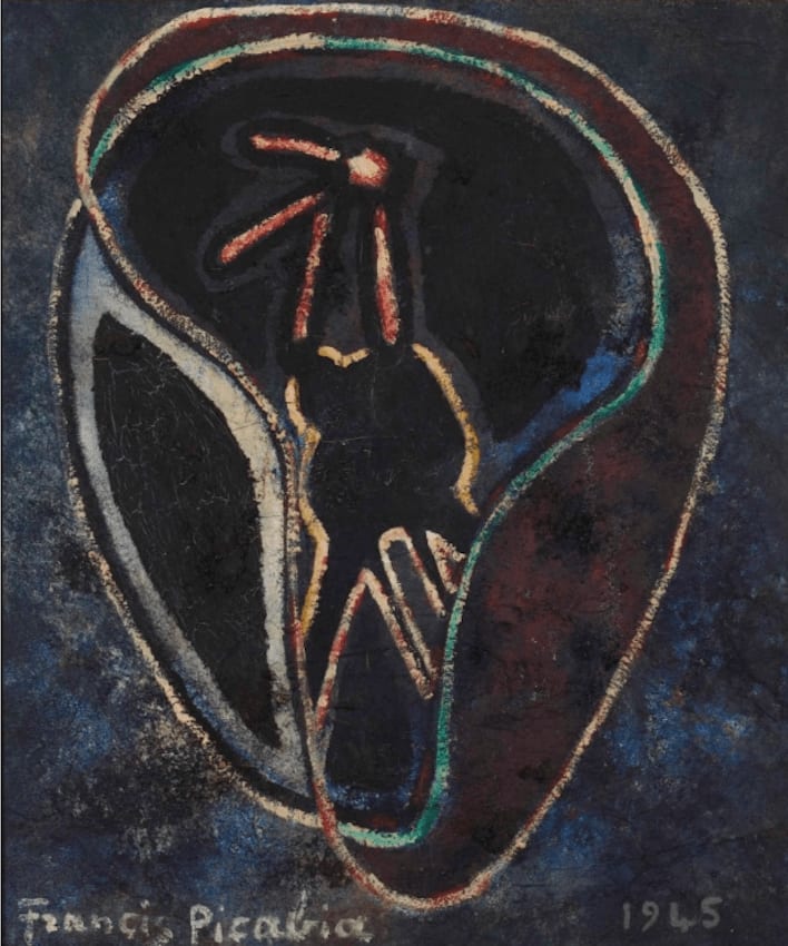 Francis Picabia, Composition abstraite, 1945