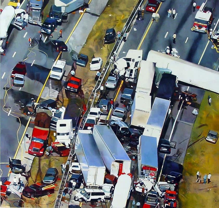 Malcolm Morley, The Theory of Catastrophe, 2004