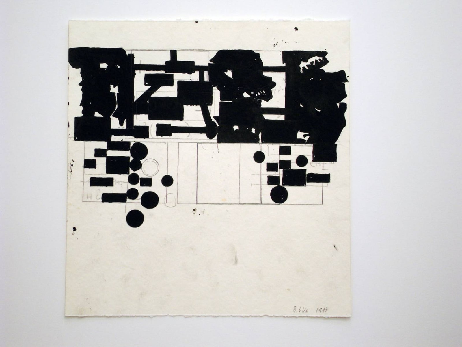 Barry Le Va, Untitled (Munich/Africa), 1993