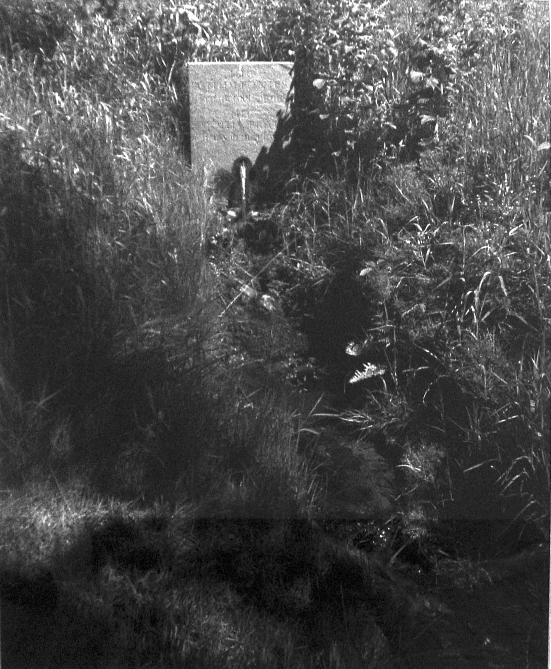 Ian Hamilton Finlay with Werner Hannappel, The Wild Garden: Virgil's Spring, 1993-95