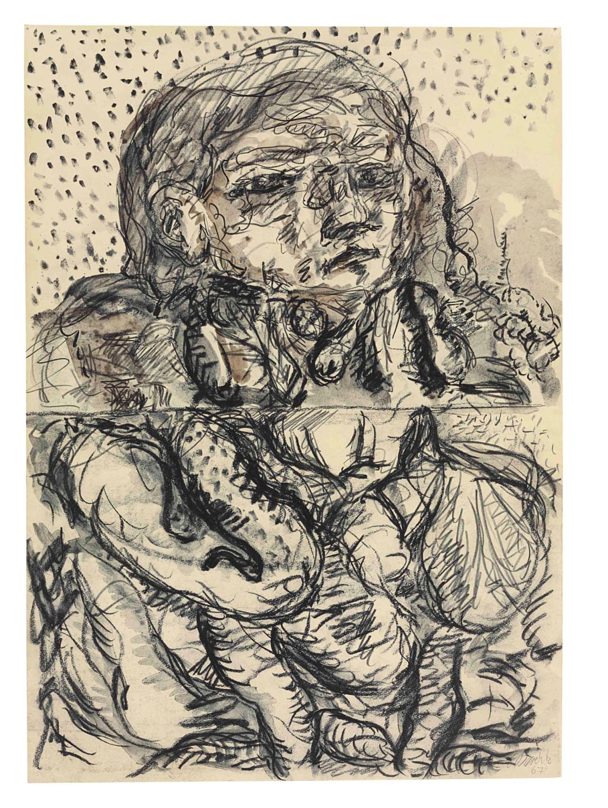 Georg Baselitz, Der neue Typ (The New Type), 1966-1967