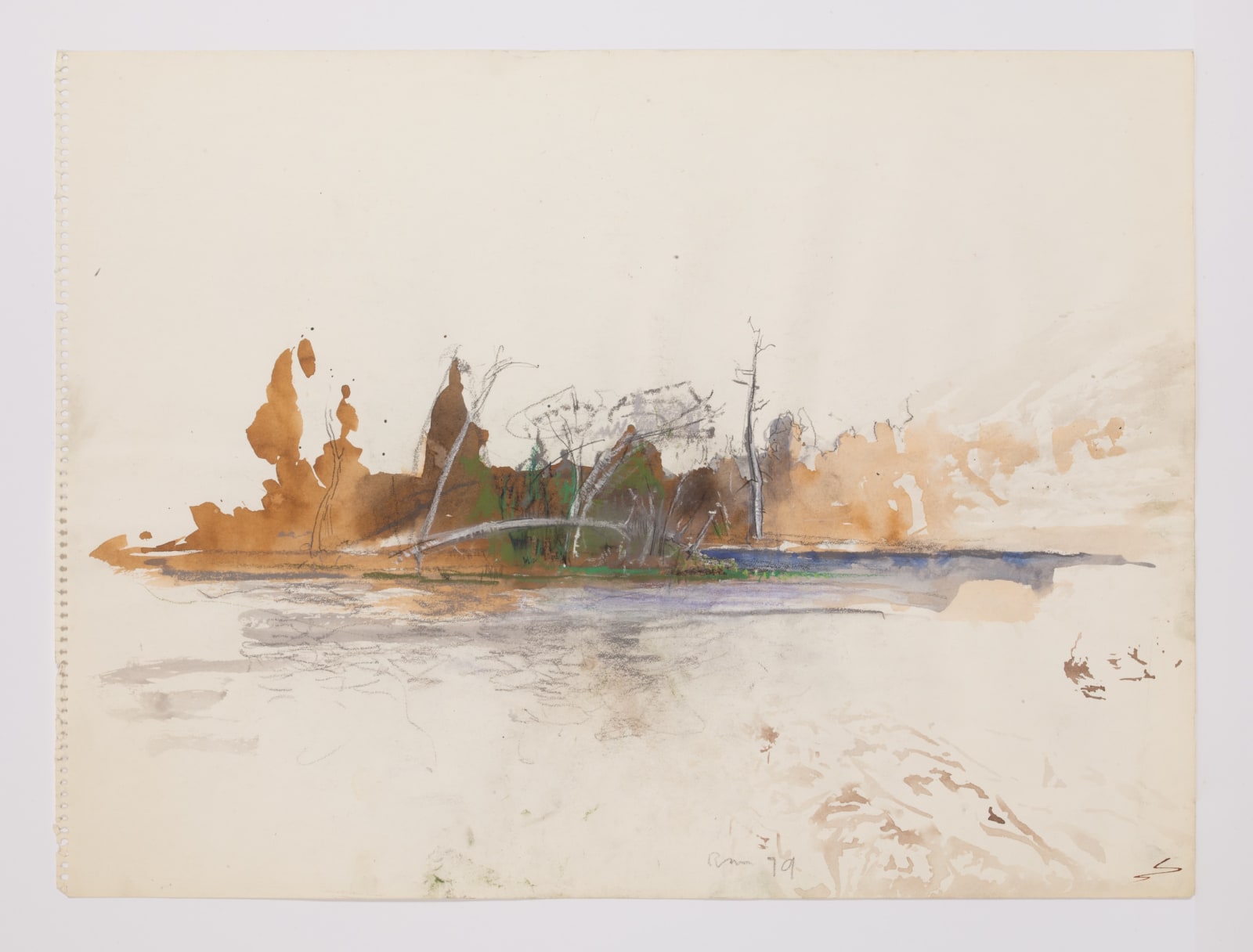 Rodrigo Moynihan, Landscape, 1979