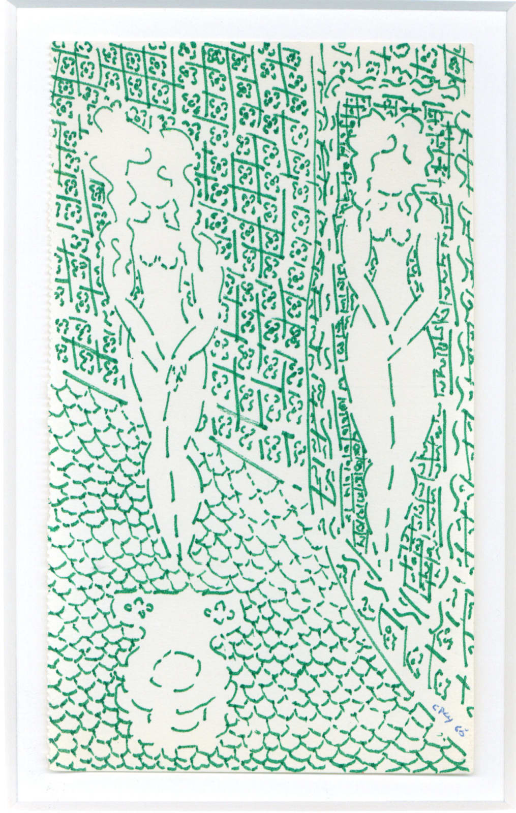 William Copley, Untitled (two women and toilet), 1965