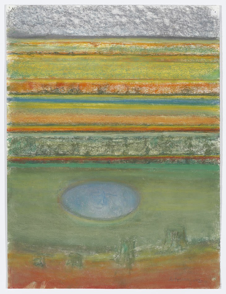 Richard Artschwager, Landscape with Round Pond, 2011