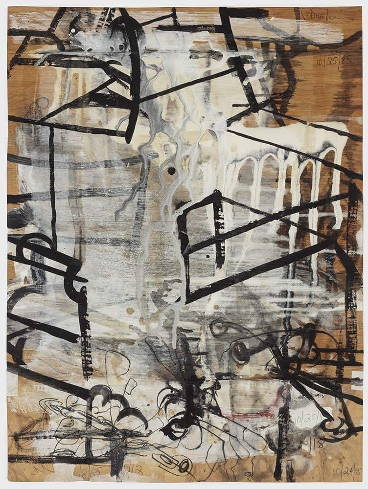 Carroll Dunham, Untitled, 1985