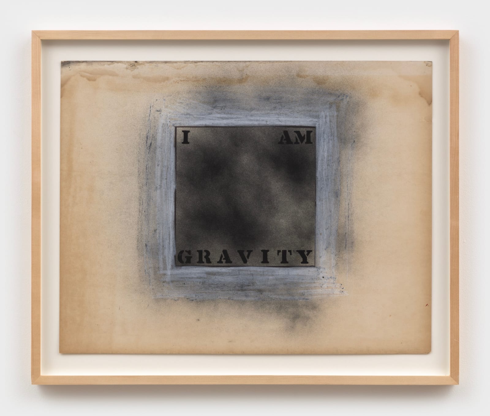 Bill Bollinger, I Am Gravity, late 1960s