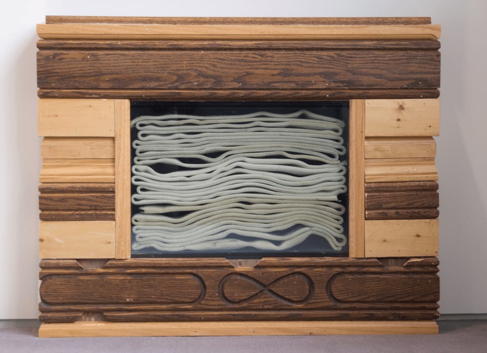 Theaster Gates, Mantle with Hose III, 2011