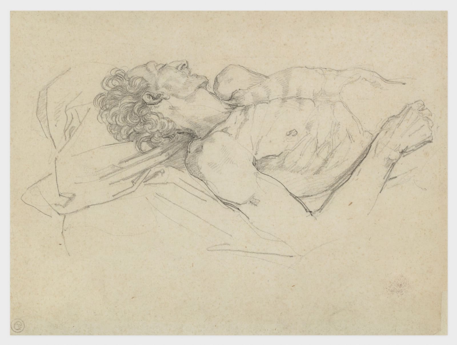 Théodore Géricault, Study of a sick or dying man