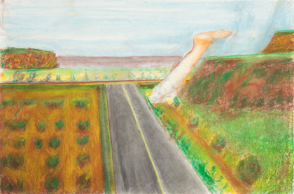 Richard Artschwager, Landscape with Leg, 2010