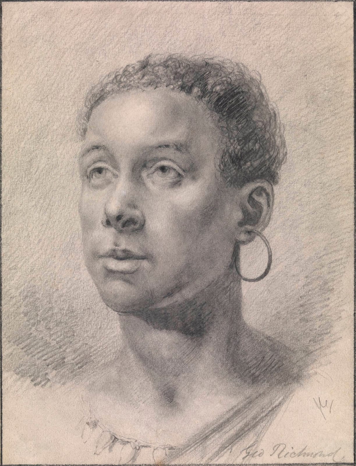 George Richmond, Head of a Woman, circa 1860