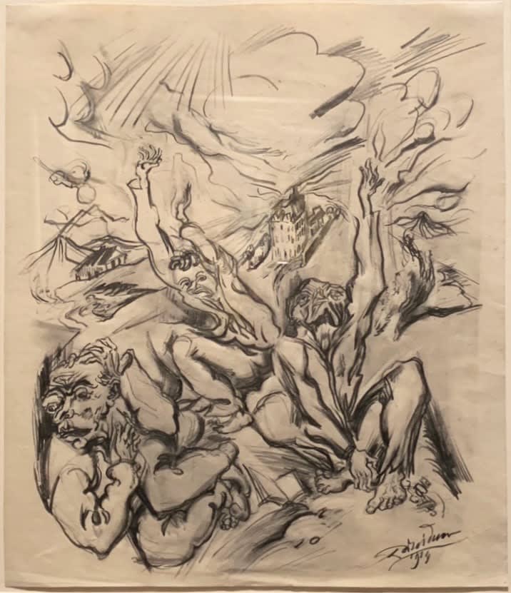 Ludwig Meidner, Angst (Fear), 1914