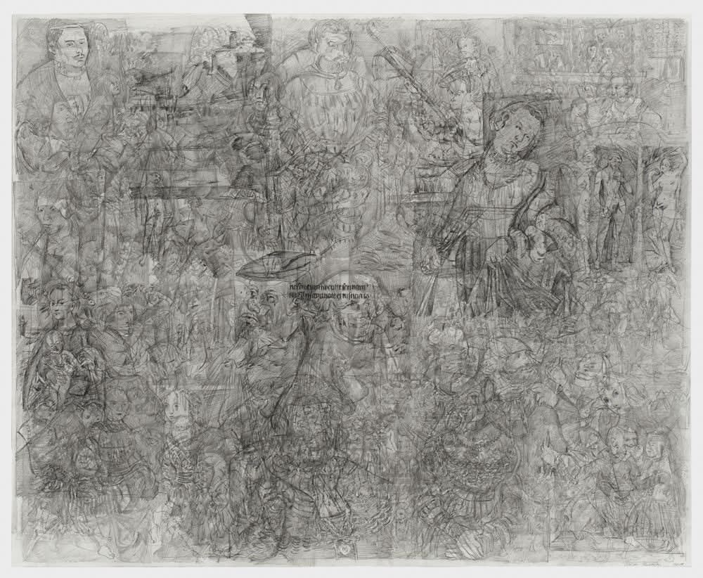 Ciprian Mureșan, All Images from a Book on Cranach, 2017