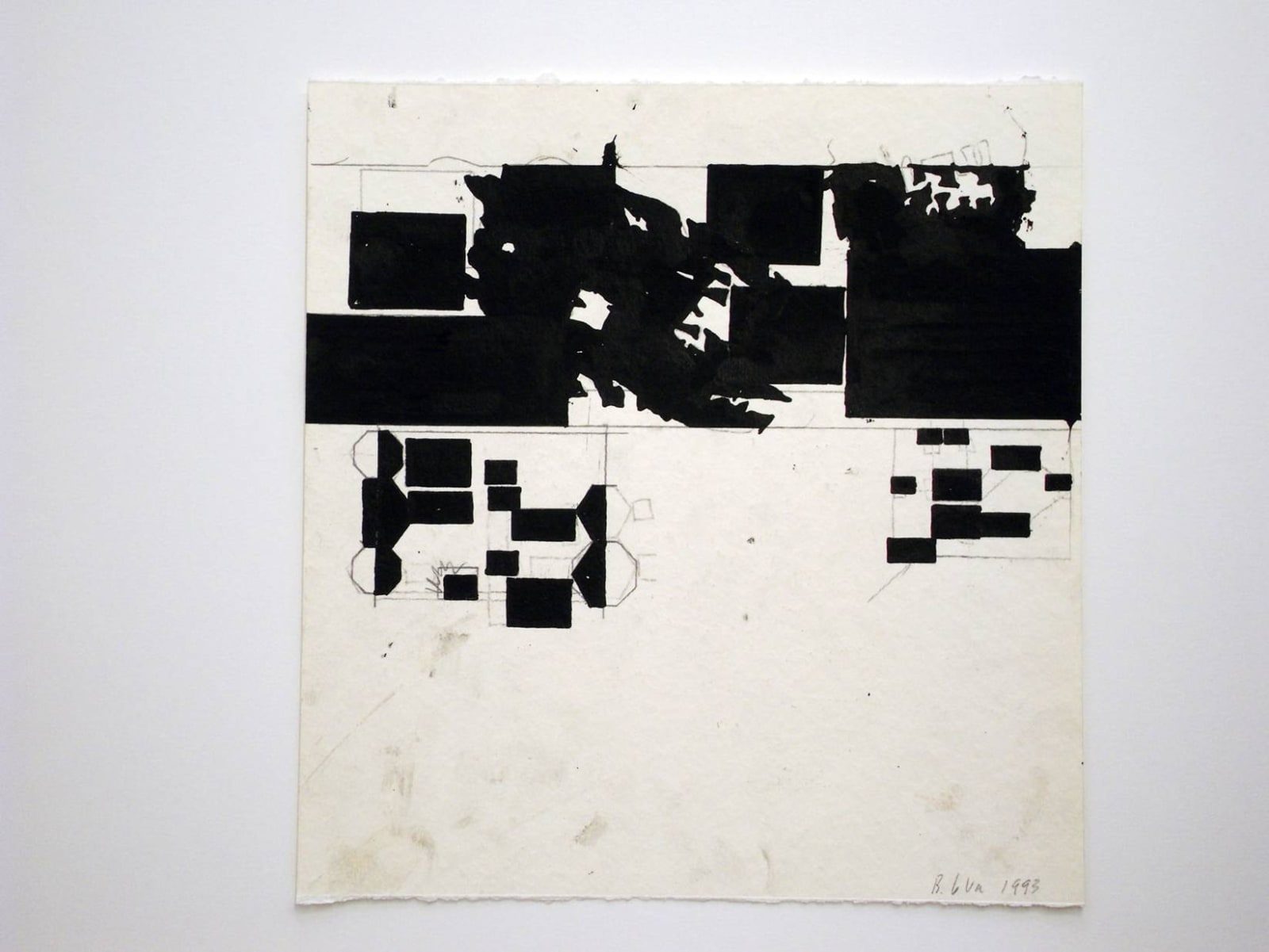 Barry Le Va, Untitled (Munich/Africa), 1993