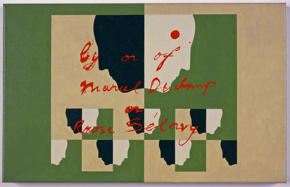 Richard Pettibone, Duchamp "Pasadena Catalogue cover", 1993