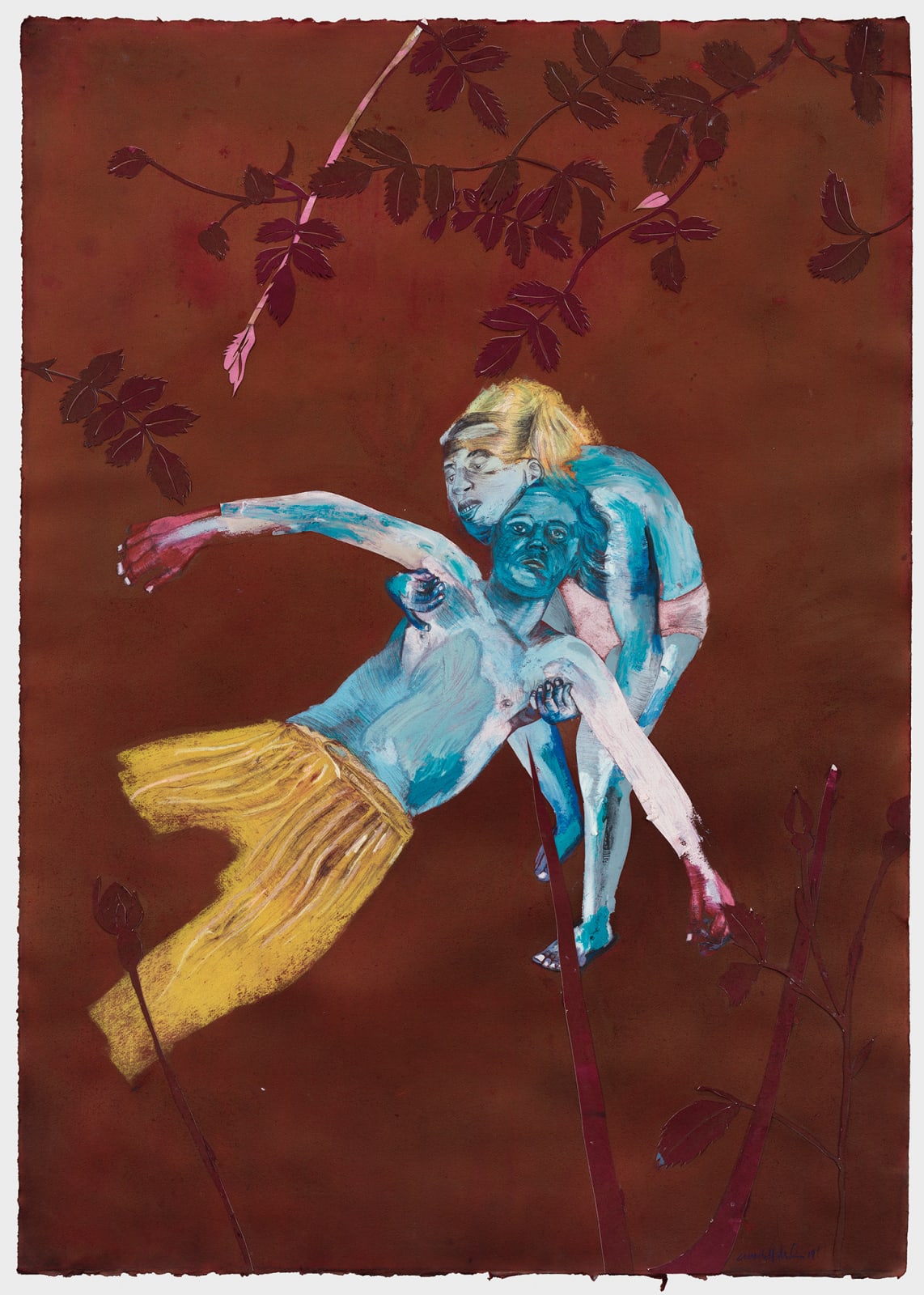 Wardell Milan, I can't carry you, you are going to make me fall…, 2019