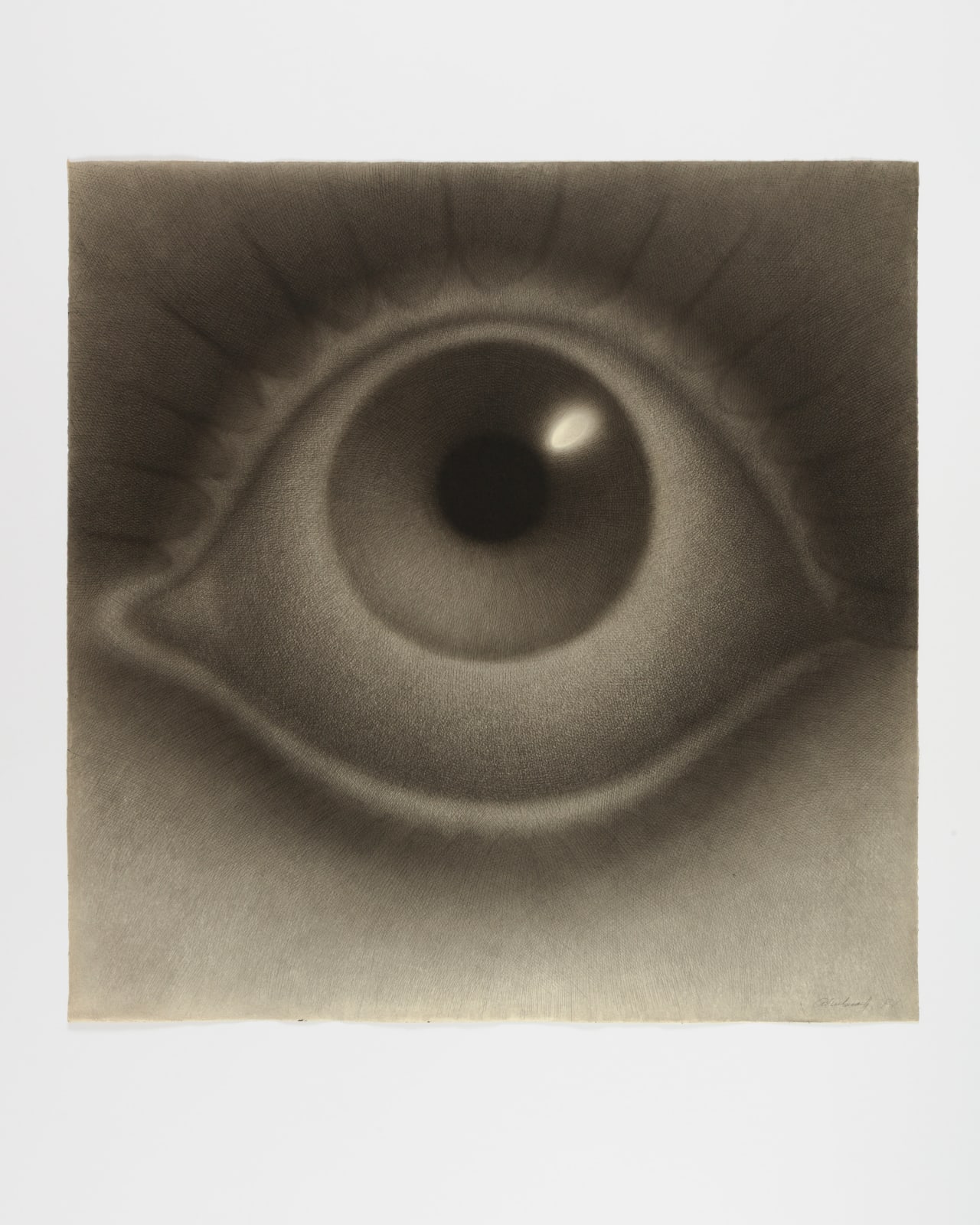 Rodolfo Abularach, Ojo Abierto (Open Eye), 1972