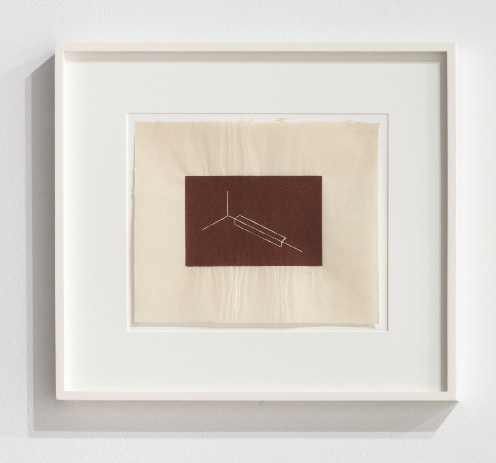 Fred Sandback, Untitled, 1976