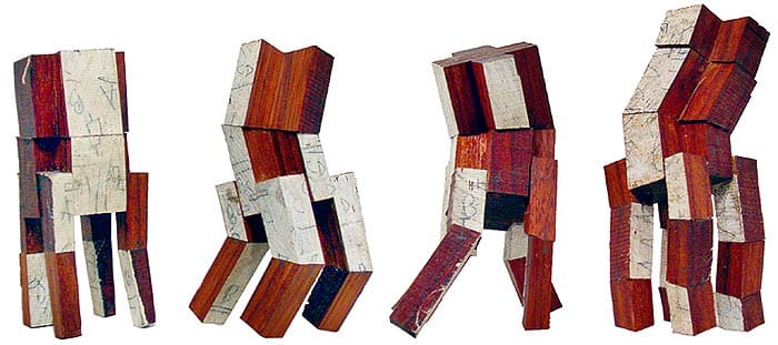 Mel Kendrick, Untitled (Group of Four), 2002