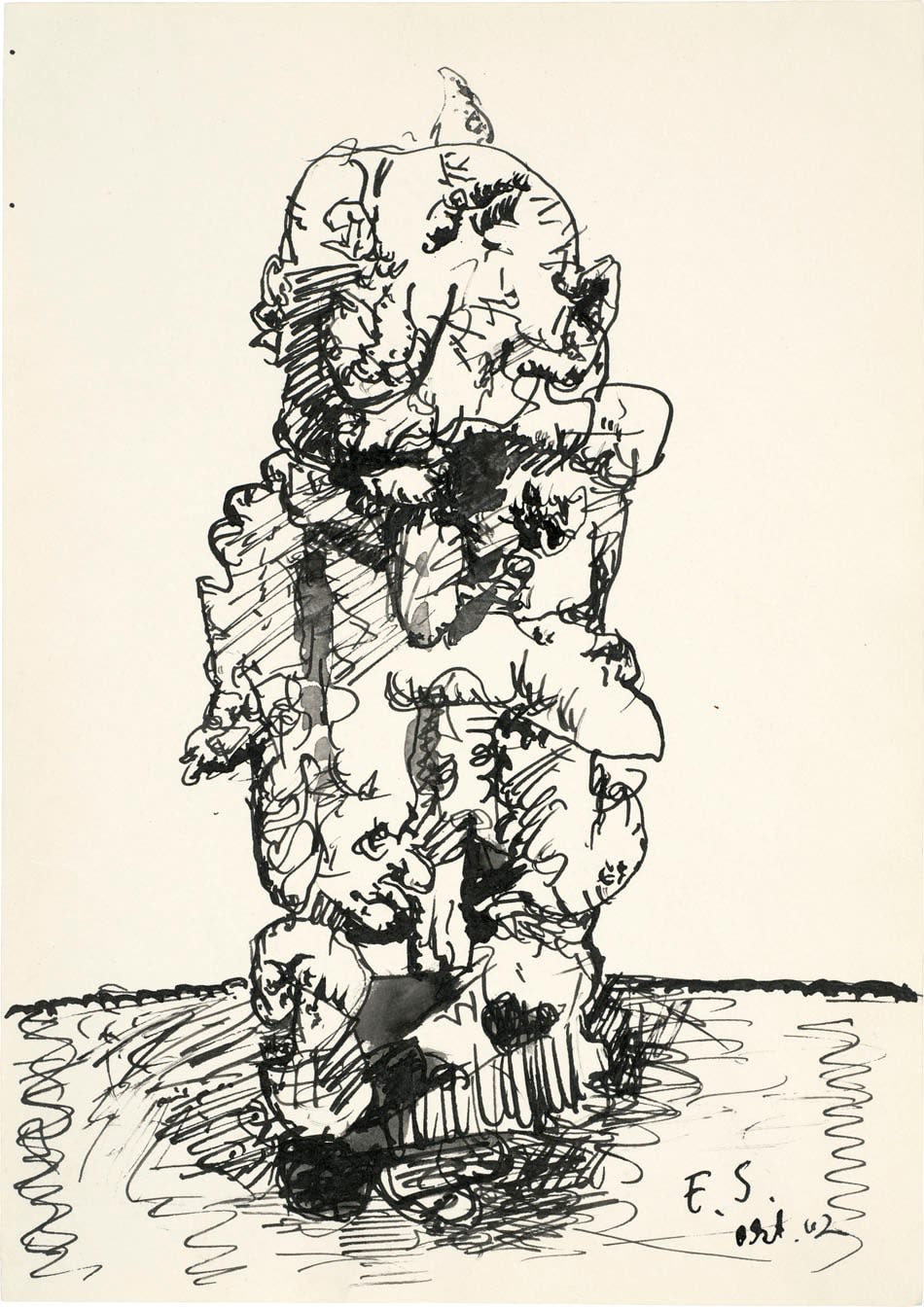 Eugen Schönebeck, Untitled, 1962