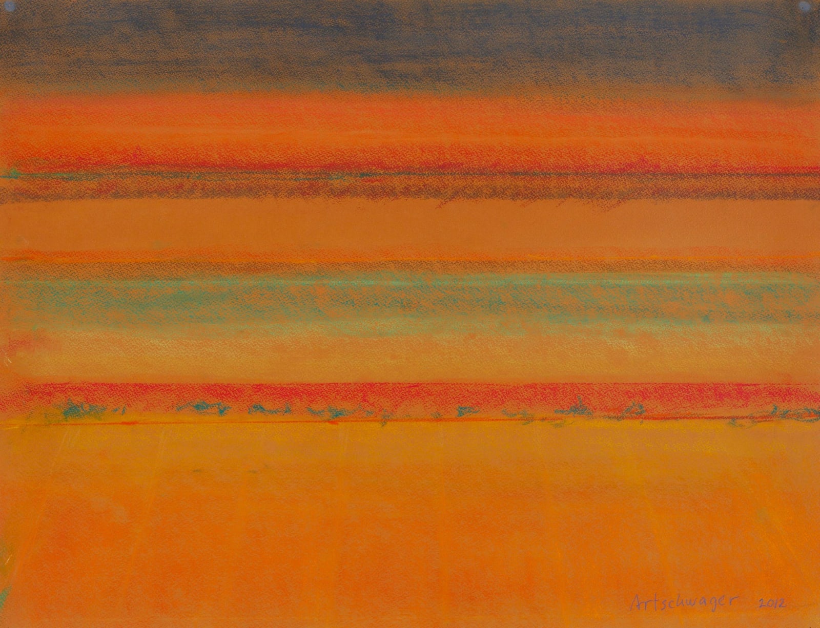 Richard Artschwager, Desert Sun, 2012