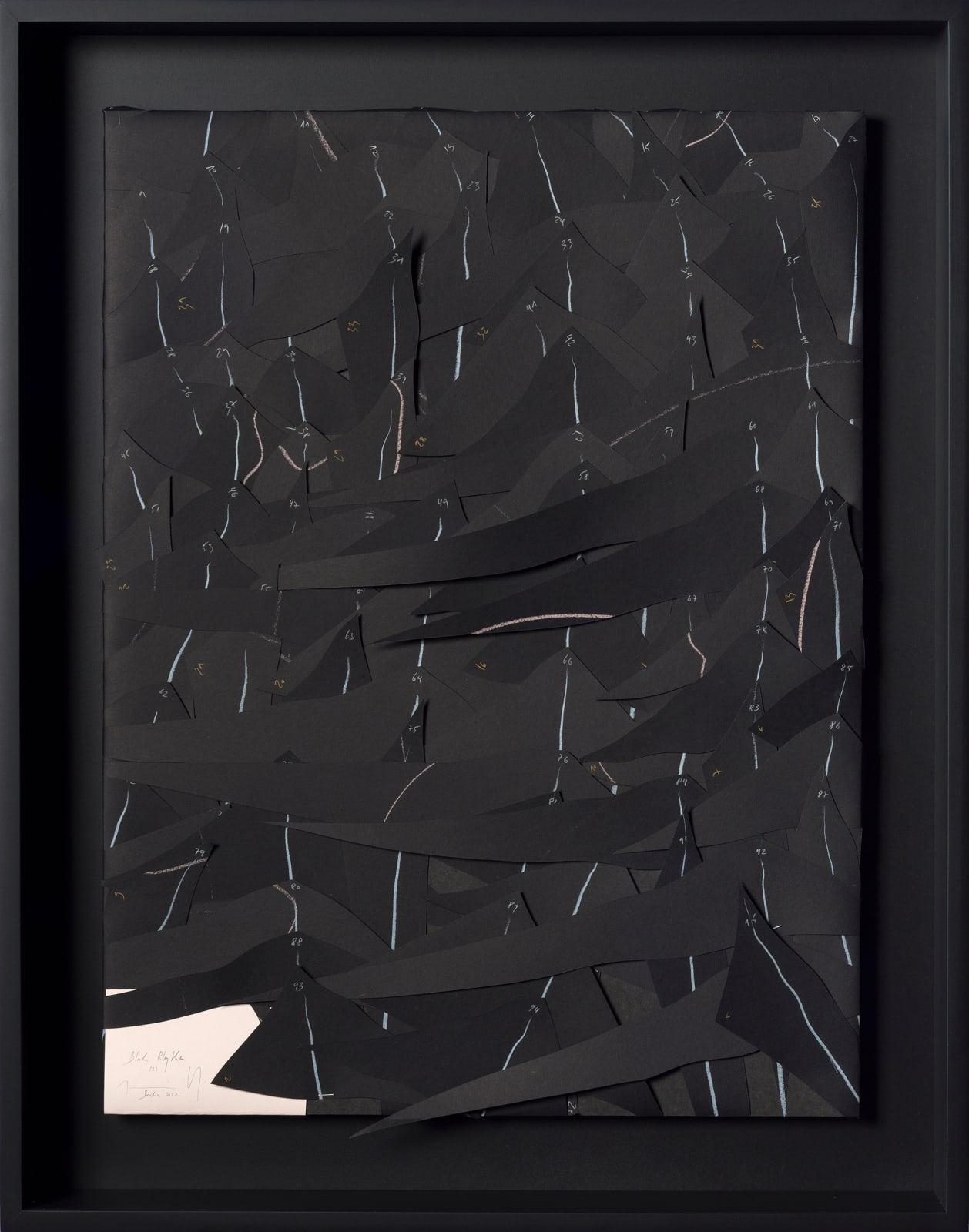 Jorinde Voigt, Black Rhythm (2), 2022