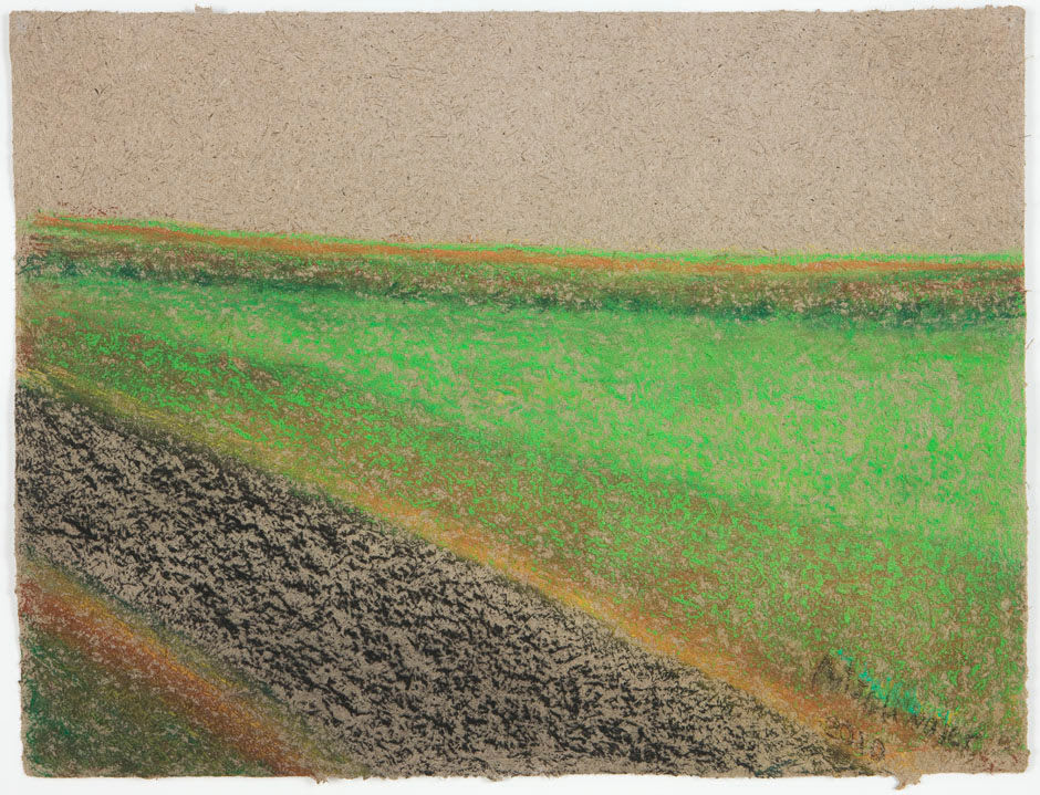 Richard Artschwager, Horizontal Landscape with Road and Field, 2010
