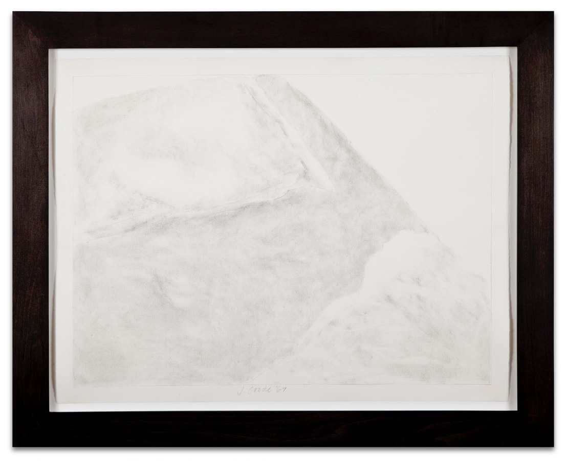 Joe Goode, Unmade Bed Drawing aUBd 1.1, 1967