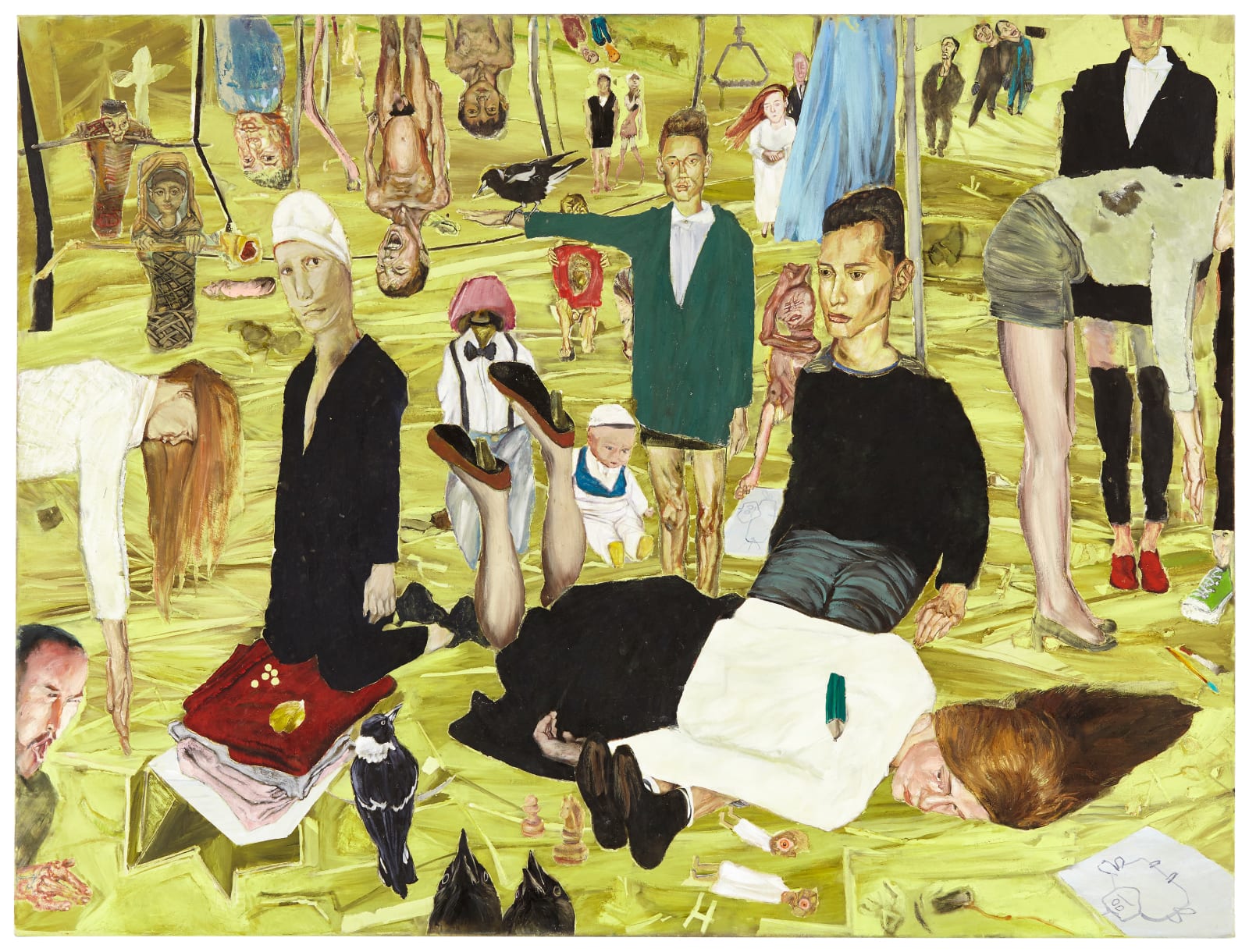 Erwin Pfrang, Puppentheater (Puppet Theater), 2020