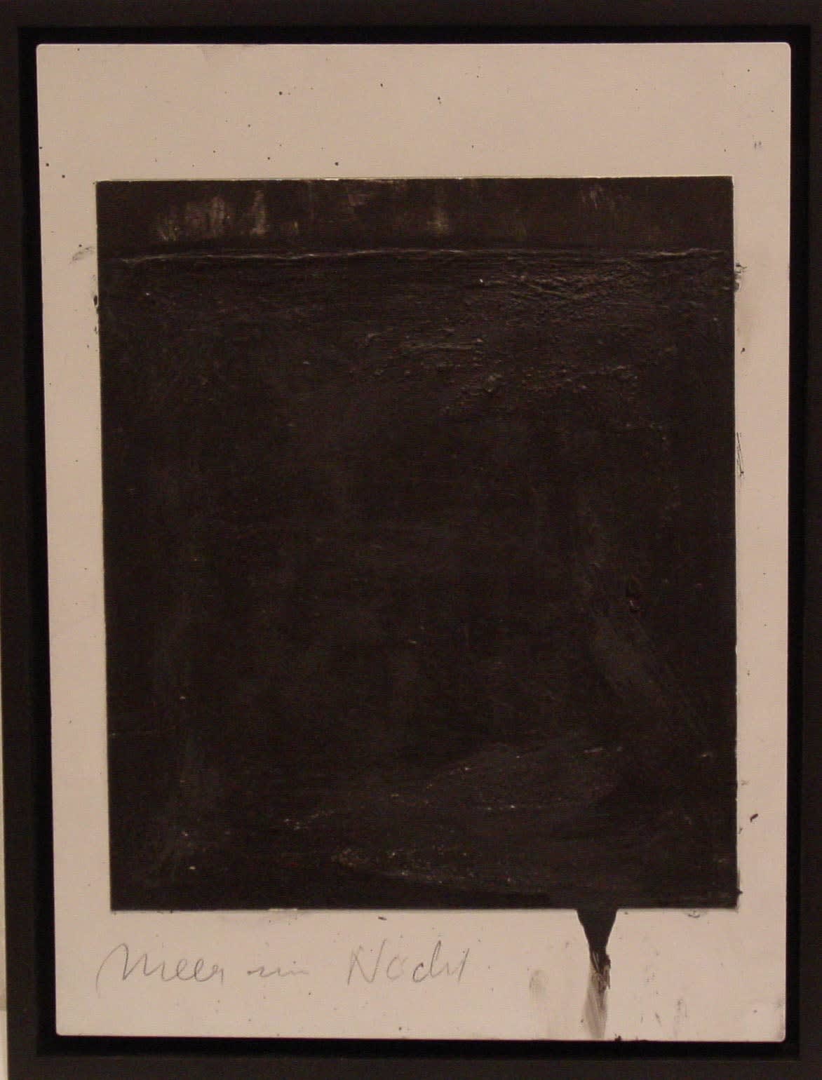 Arnulf Rainer, Meer in Nacht, 1960's