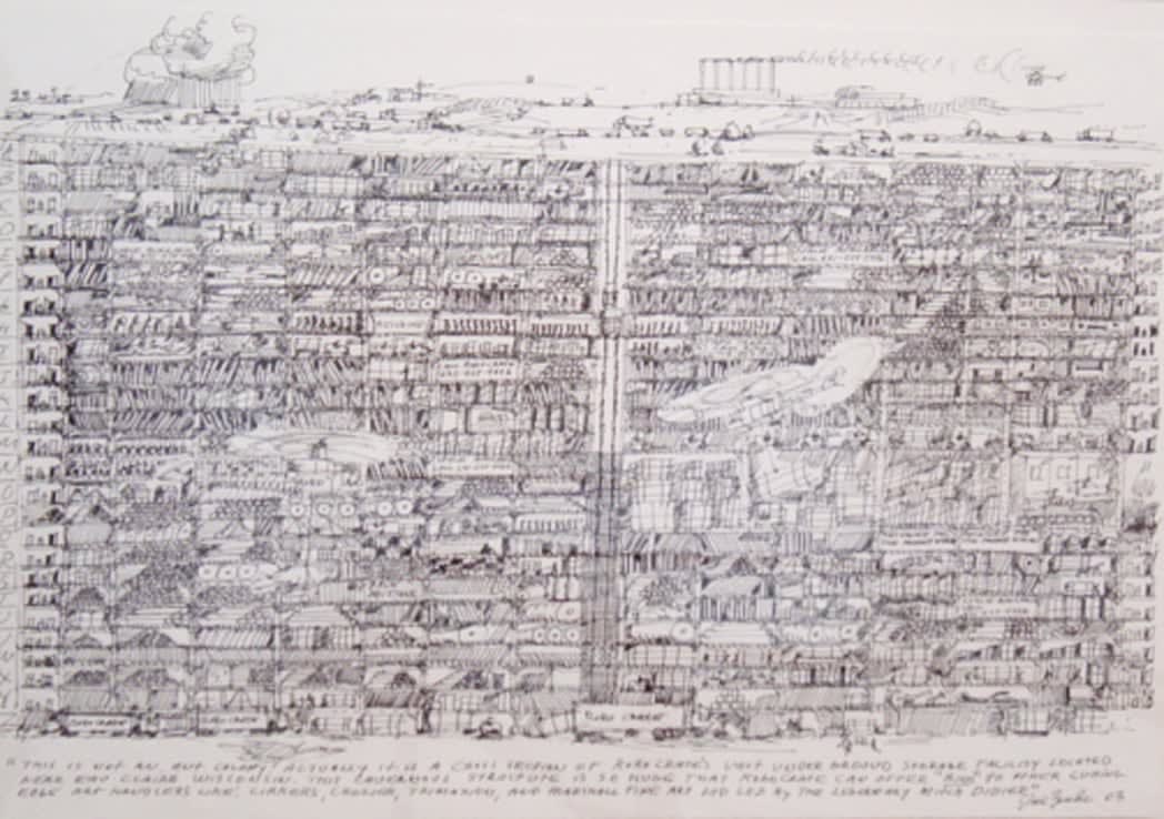 Joe Zucker, Robo Crate Storage (this is not an ant colony), 2003